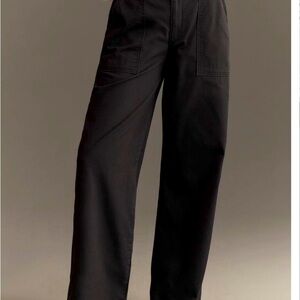 Levi's Black Wide-Leg pants High-Waisted/Surplus